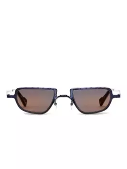 Солнцезащитные очки Z28 в геометрической оправе Kuboraum, серый