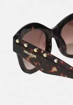 Солнцезащитные очки Zadig & Voltaire, коричневый