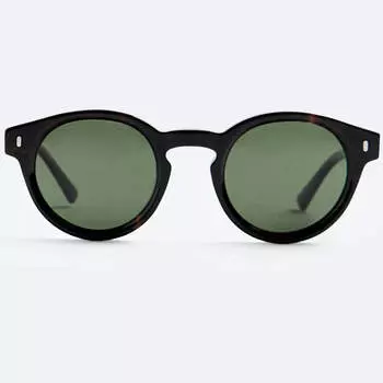Солнцезащитные очки Zara Round, коричневый