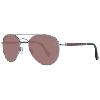 Солнцезащитные очки zc0002 56 08j титановые Zegna Couture, серебряный