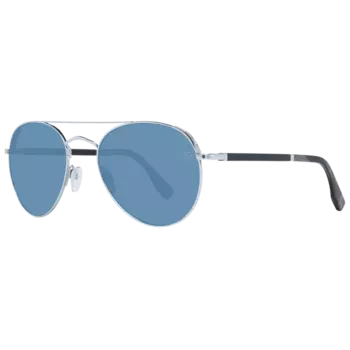 Солнцезащитные очки zc0002 56 18v титановые Zegna Couture, серебряный
