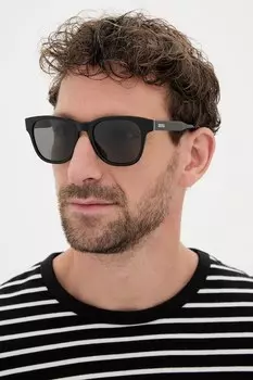 Солнцезащитные очки Zegna, черный