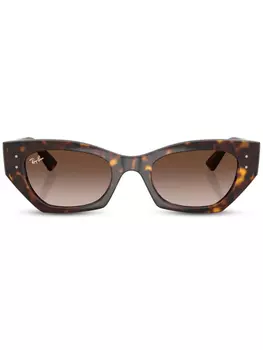 Солнцезащитные очки Zena RB4430 Ray-Ban, коричневый