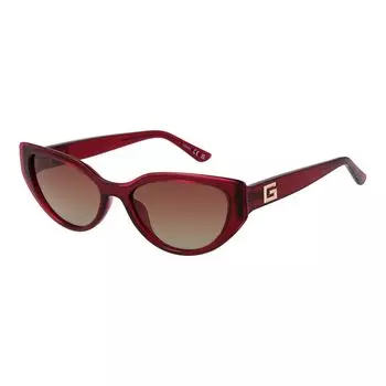 Солнцезащитные очки женские бордового цвета Guess, Burgundy