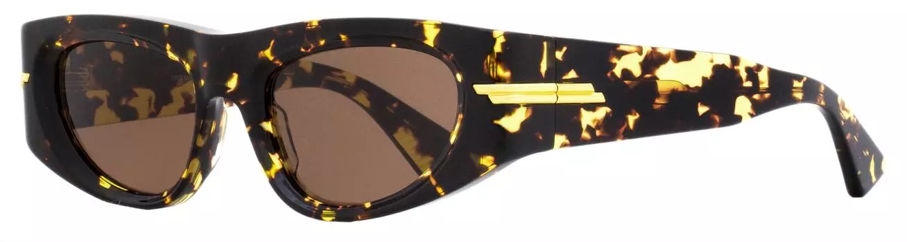 Солнцезащитные очки женские Bottega Veneta «кошачий глаз» BV1144S 002 Blonde Havana 51 мм