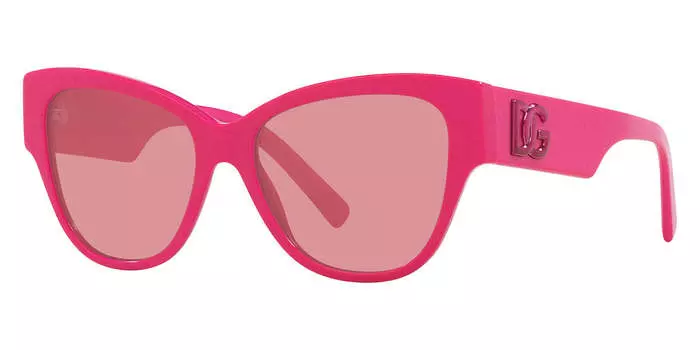 Солнцезащитные очки женские Dolce & Gabbana 54 мм цвета фуксии DG4449-326230-54, фуксия