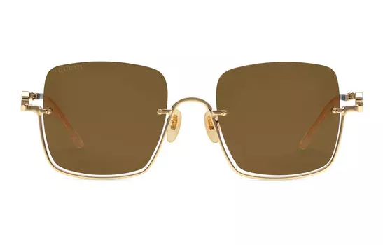 Солнцезащитные очки женские Gucci, золотой