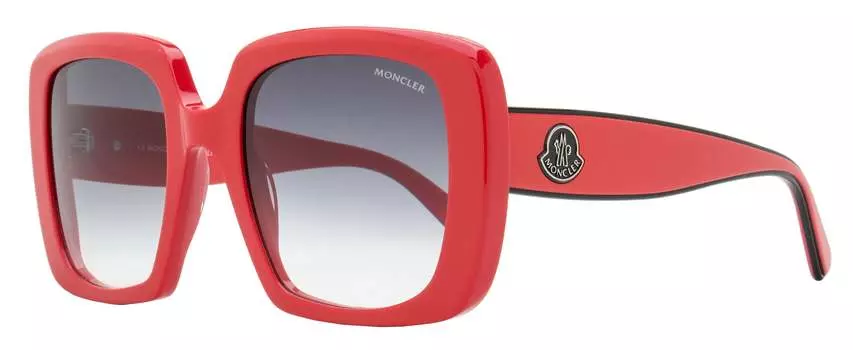 Солнцезащитные очки женские Moncler Blanche ML0259 66B красные 53 мм