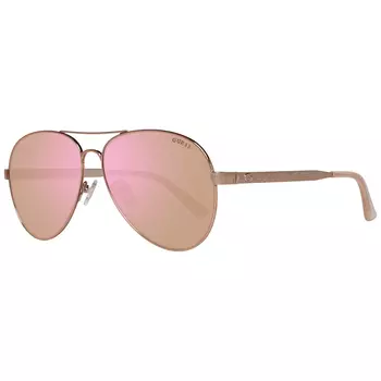 Солнцезащитные очки женские розового золота GUESS