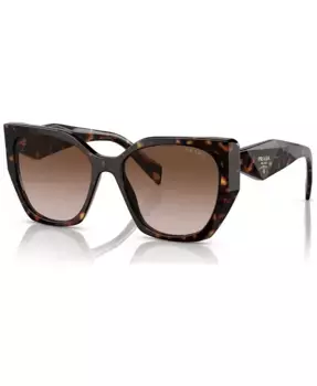 Солнцезащитные очки женские Symbole Round, PR 19ZS PRADA, коричневый