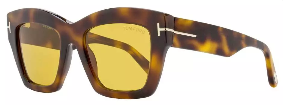 Солнцезащитные очки женские Tom Ford Luna TF1191 53E Blonde Havana 52 мм
