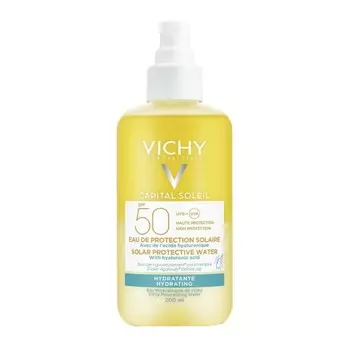Солнцезащитный двухфазный спрей Vichy SPF50, 200 мл