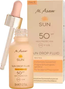 Солнцезащитный флюид Sun Drop Fluid SPF 50 300мл M. Asam
