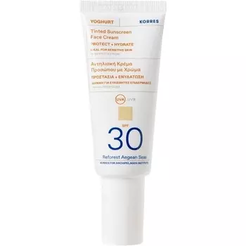 Солнцезащитный гель для лица с йогуртом Spf30 40 мл, Korres