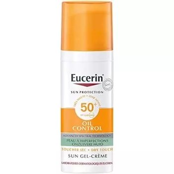 Солнцезащитный гель-крем для контроля жирности кожи SPF50+ 50 мл Eucerin