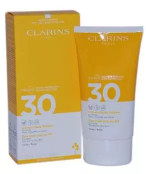 Солнцезащитный гель-масло для загара для тела, SPF 30, 150 мл Clarins