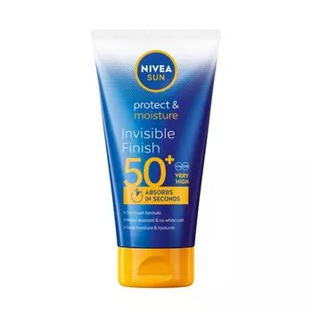 Солнцезащитный и увлажняющий лосьон с защитой от солнца spf50+ Nivea, 150 мл