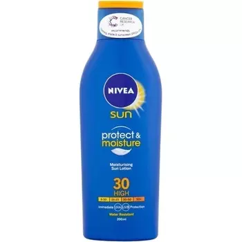 Солнцезащитный и увлажняющий лосьон Spf30 200мл, Nivea