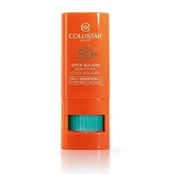 Солнцезащитный карандаш с SPF50 sun stick spf50 Collistar, 9 мл