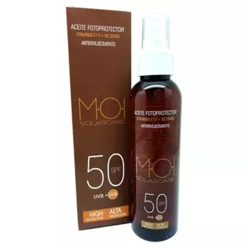 Солнцезащитный крем Aceite Fotoprotector Antienvejecimiento Moi, 150 мл