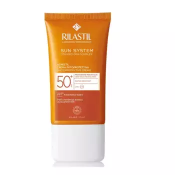 Солнцезащитный крем Acnestil Spf 50+ Pieles Grasas Rilastil, 40 мл