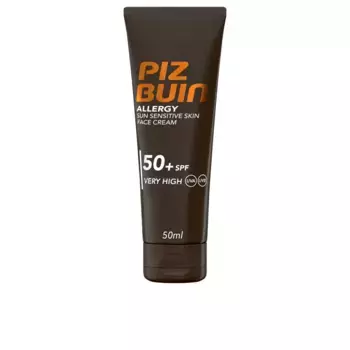 Солнцезащитный крем Allergy Face Cream Spf50+ Piz Buin, 50 мл