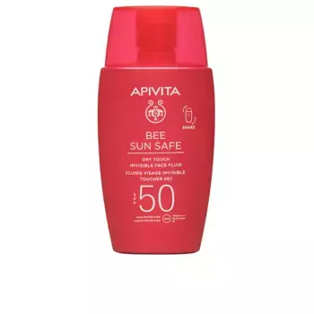 Солнцезащитный крем Bee Sun Safe Fluido Facial Invisible Toque Seco Spf 50 Un Protector Solar No Graso Apivita, 50 мл