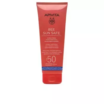Солнцезащитный крем Bee Sun Safe Hydra Fresh Leche Para Rostro Y Cuerpo Spf 50 Apivita, 200 мл