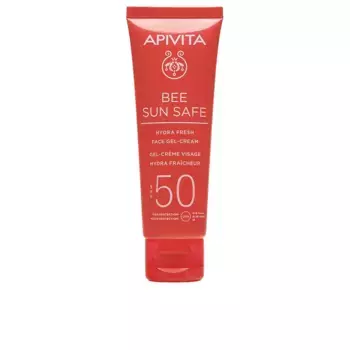 Солнцезащитный крем Bee Sun Safe Hydra Fresh Gel-Crema Facial Spf 50 Apivita, 50 мл
