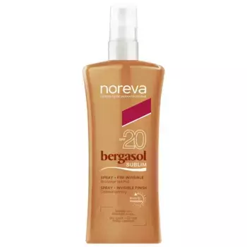 Солнцезащитный крем Bergasol Leche Solar Cara Y Cuerpo Spf20 Noreva, 125 мл