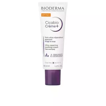 Солнцезащитный крем Cicabio Crema Repara Y Fotoprotege Spf50+ Bioderma, 40 мл
