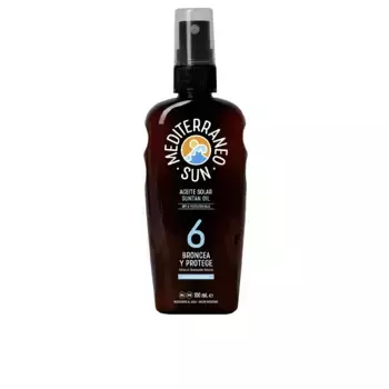 Солнцезащитный крем Coconut Suntan Oil Dark Tanning Spf6 Mediterraneo Sun, 100 мл