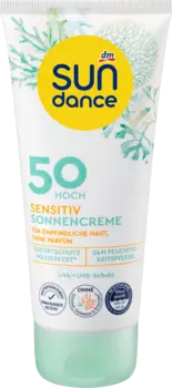 Солнцезащитный крем для чувствительной кожи SPF 50 100мл SUNDANCE
