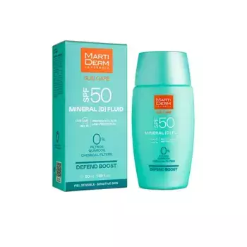Солнцезащитный крем для лица для чувствительной кожи Fluido Spf 50+ Martiderm, 50 ml