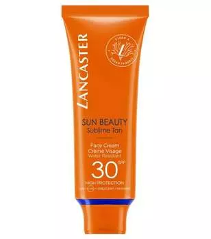 Солнцезащитный крем для лица SPF 30, 50 мл Lancaster, Sun Beauty Face