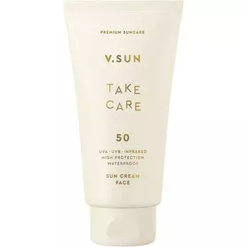 Солнцезащитный крем для лица SPF 50 V.SUN, 75 ml