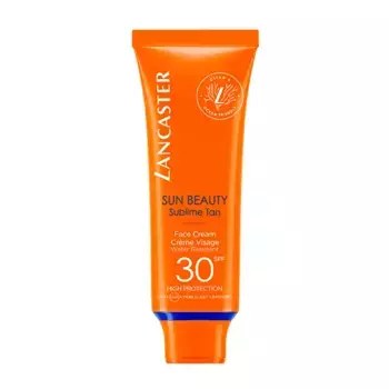 Солнцезащитный крем для лица Sun Beauty Sublime Tan Velvet Cream Spf 30 Lancaster, 50 ml