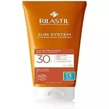 Солнцезащитный крем для тела Sun System Velvet Milk Spf30, 200 мл, Rilastil