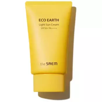 Солнцезащитный крем eco earth light crema solar The Saem, количество 1 штука