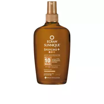 Солнцезащитный крем Ecran sunnique broncea+ aceite vaporizador spf10 Ecran, 200 мл.