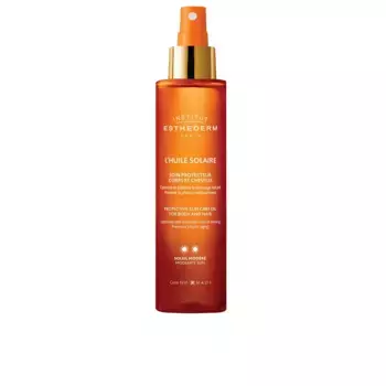 Солнцезащитный крем l’huile solaire sol moderado cuerpo y cabello spray Institut Esthederm, 150 мл.