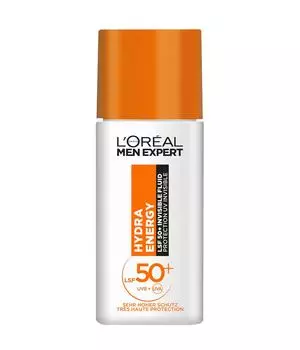 Солнцезащитный крем L'Oral Men Expert Hydra Energy Tgliches LSF 50+ Invisible Fluid, 50 ml