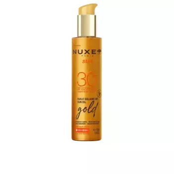 Солнцезащитный крем Nuxe sun aceite bronceador gold rostro y cuerpo spf30 Nuxe, 150 мл.