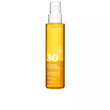 Солнцезащитный крем Solar aceite en bruma para el cuerpo uva/uvb30 Clarins, 150 мл.