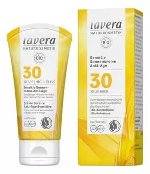Солнцезащитный крем SPF30 50мл Lavera