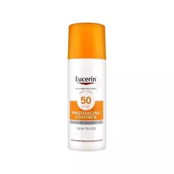 Солнцезащитный крем Spf 50 Антивозрастной флюид 50 мл, Eucerin