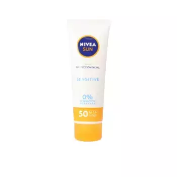 Солнцезащитный крем Sun Facial Sensitive Spf50 Nivea, 50 мл