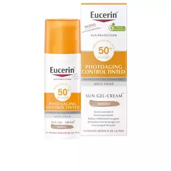 Солнцезащитный крем Sun protection photoaging gel-crema spf50+ Eucerin, 50 мл.