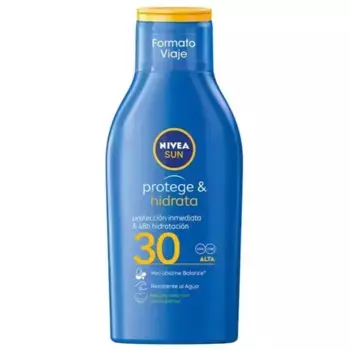 Солнцезащитный крем sun protege & hidrata spf30 formato viaje Nivea, объем spf 30 100 мл