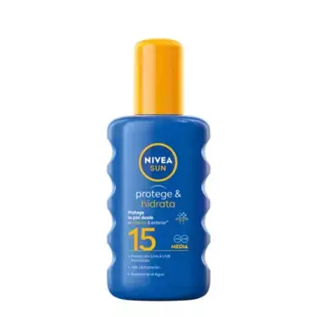 Солнцезащитный крем sun protege & hidrata spray solar Nivea, объем 200 мл
